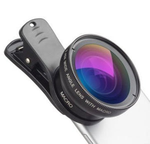 Phone Lens kit 0.45x Super Wide Angle & 12.5x Super Macro Lens HD Camera Lentes - Zambeel
