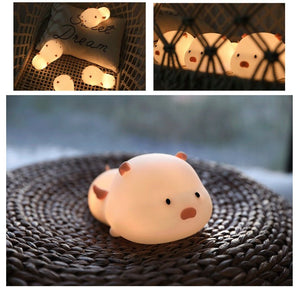 Pig Silicone Night Light - Zambeel