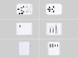 Plug Adaptor with 4 USB - Zambeel