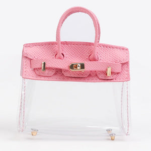 Popular Internet Celebrity Key Cover Handbag Transparent Small Bag - Zambeel