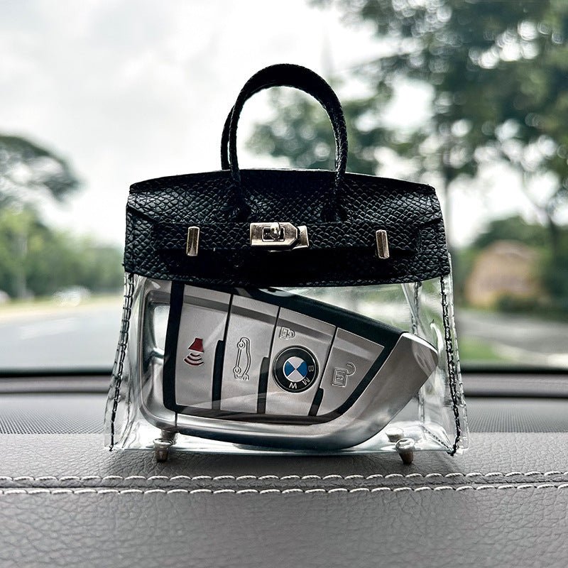 Popular Internet Celebrity Key Cover Handbag Transparent Small Bag - Zambeel