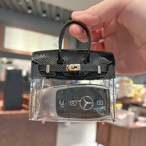 Popular Internet Celebrity Key Cover Handbag Transparent Small Bag - Zambeel