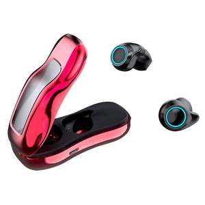 Popular Wireless Bluetooth Headset Two Ears Cross Border Private Mold TWS Customized Electroplating Car Styling 5.0 - Zambeel