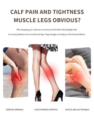 Portable & Adjustable Compression Leg Massager - Zambeel