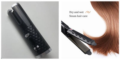 Portable Automatic Wireless Usb Charging Mini Curling Iron - Zambeel