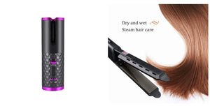 Portable Automatic Wireless Usb Charging Mini Curling Iron - Zambeel