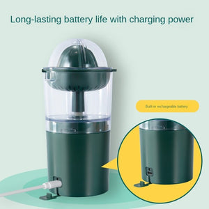 Portable Blender Electric Orange Press Mini Fruit Juicer Manual Juicer Cup Wireless Portable Juicer Bucket Juicer Kitchen Gadgets - Zambeel
