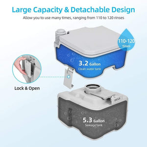 Portable Camping Toilet © - Zambeel