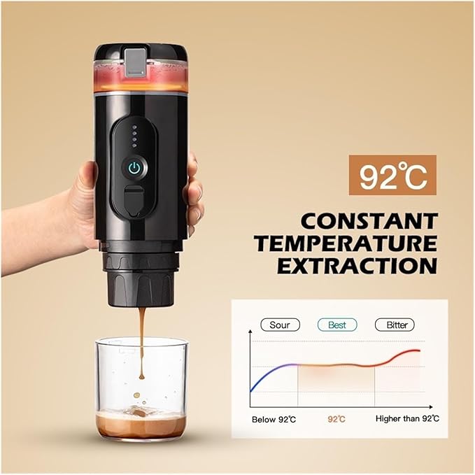 Portable Electric Espresso Coffee Maker © - Zambeel