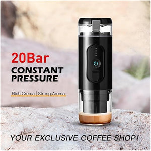 Portable Electric Espresso Coffee Maker © - Zambeel