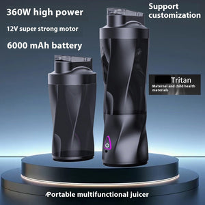 Portable Electric Juicer Multifunctional Blending Cup Kitchen Gadgets - Zambeel