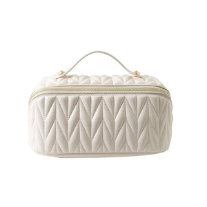 Portable High - grade Elastic Soft Surface Pillow Bag Travel Cosmetics Storage - Zambeel