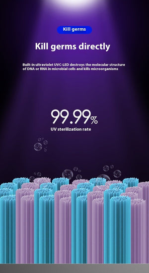 Portable Mini Toothbrush Disinfector For Home Travel - Zambeel