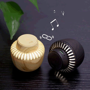 Portable Mushroom Small Audio TWS Pair Box LED With Night Light - Zambeel