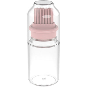 Portable Oil Bottle with Brush Silicone Barbecue Liquid Gadgets High - temperature Kitchen Baking Pastry Barbecue BBQ Tool - Zambeel
