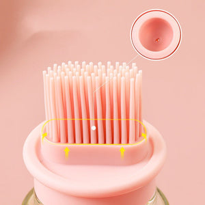Portable Oil Bottle with Brush Silicone Barbecue Liquid Gadgets High - temperature Kitchen Baking Pastry Barbecue BBQ Tool - Zambeel