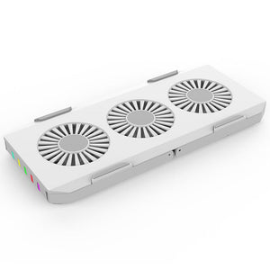 Portable Slim Smart Laptop Cooling Pad USB 3 Fans Gaming Laptop Cooler Fan For 17 Inch Cooler Plug Play For Notebook PC Laptop - Zambeel