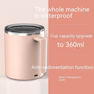 Portable Smart Magnetic Automatic Mixing Coffee Cup Rechargeable Rotating Home Office Travel Stirring Cup - Zambeel