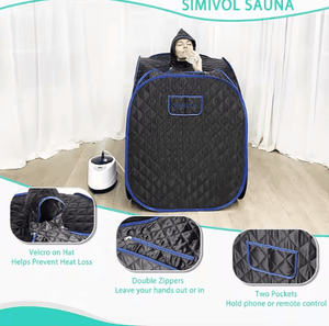 Portable Steam Sauna Tent Spa - Zambeel