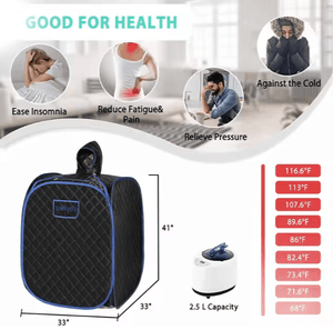 Portable Steam Sauna Tent Spa - Zambeel