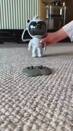 Small Night Light Starry Laser Atmosphere Projection Lamp Astronaut Ornaments