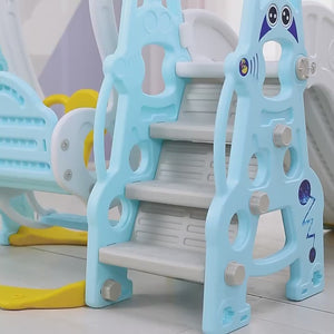 Multi-Function Kids Slide & Swing Set  © Ⓢ