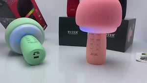 Wster - مكبر صوت لاسلكي مع ميكروفون