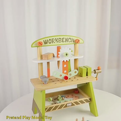Wooden Green Tool Table © Ⓢ