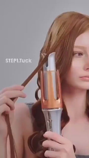 SHEGLAM HAIR – مكواة تجعيد الشعر الفورية It-Curl بلمسة واحدة ©