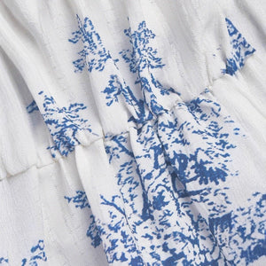 Printed Sleeveless Irregular Hem Camisole Top - Zambeel