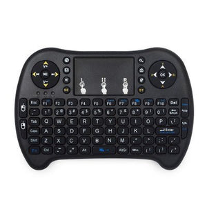 Private Mode I8 Flying Squirrel Smart Touch Game USB2.4G Full Keyboard TV Brain Wireless Remote Control - Zambeel