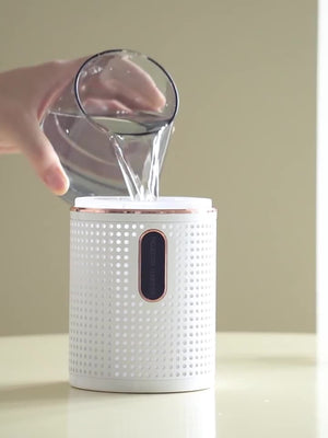 Projection Humidifier Household Bedroom Large Capacity Atmosphere Light Aromatherapy Machine Spray Humidifier - Zambeel