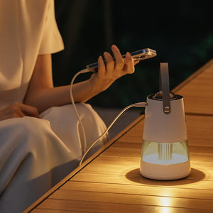 Projection Mosquito Repellent Night Light Dual Purpose Portable Outdoor Mosquito Killer Lamp - Zambeel