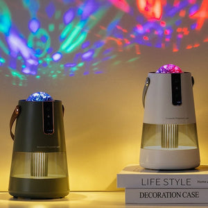 Projection Mosquito Repellent Night Light Dual Purpose Portable Outdoor Mosquito Killer Lamp - Zambeel