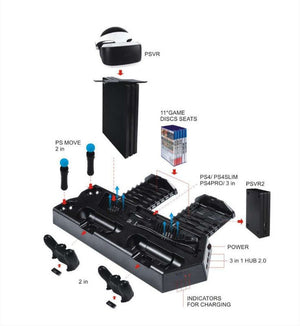 PS4 Multi - Function Charger - Zambeel