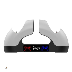 PS5 Gamepad Charger Contact Type Double Seat - Zambeel