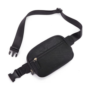 Pu Leather Waist Bag Adjustable Shoulder Strap - Zambeel