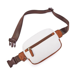 Pu Leather Waist Bag Adjustable Shoulder Strap - Zambeel