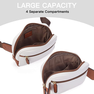 Pu Leather Waist Bag Adjustable Shoulder Strap - Zambeel