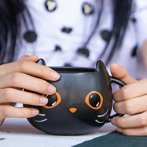Pumpkin Covered Spoon Couple Gift Mug - Zambeel