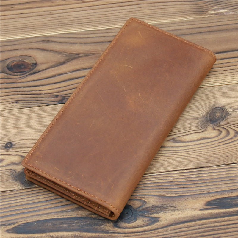 Pure First Layer Cowhide Retro Wallet - Zambeel