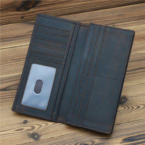 Pure First Layer Cowhide Retro Wallet - Zambeel