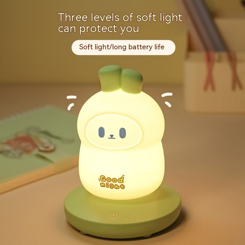 Rabbit Usb Silicone Night Lamp Charging Lamp - Zambeel