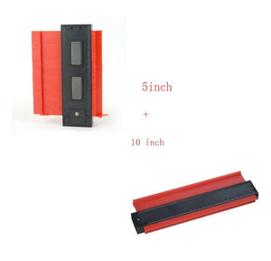 Radial Ruler Contour Gauge Taker Profile Gauge - Zambeel