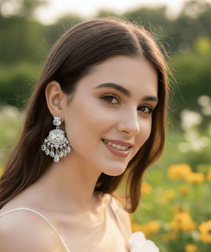 Radiant Halo Round Studs - Zambeel
