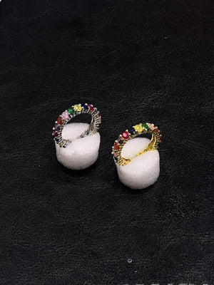 Rainbow Crystal Eternity Ring - Zambeel