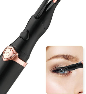 Rechargeable 360 Rotating Portable Eyelash Curler, Electric Heated Eyelashes Curler For Women Makeup Tools - Zambeel