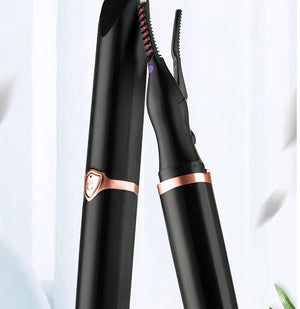 Rechargeable 360 Rotating Portable Eyelash Curler, Electric Heated Eyelashes Curler For Women Makeup Tools - Zambeel
