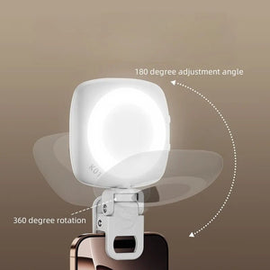 Rechargeable Clip - On LED Phone Light - Zambeel