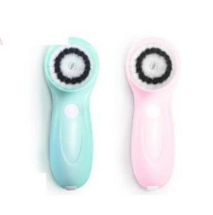 Rechargeable face brush Waterproof pore cleaner Washing face artifact Beauty instrument Electric cleansing instrument Cleansing brush - Zambeel